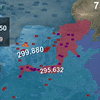 安史之乱(755-763)战线变化及军队规模