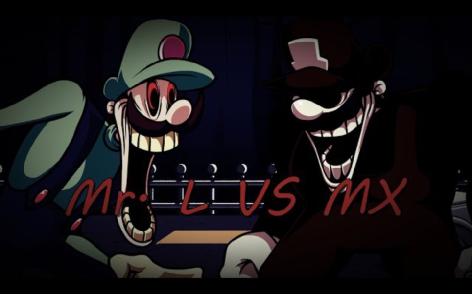 FNF Mario's Madness V2 - OVERDUE V2 BUT Mr. L VS MX