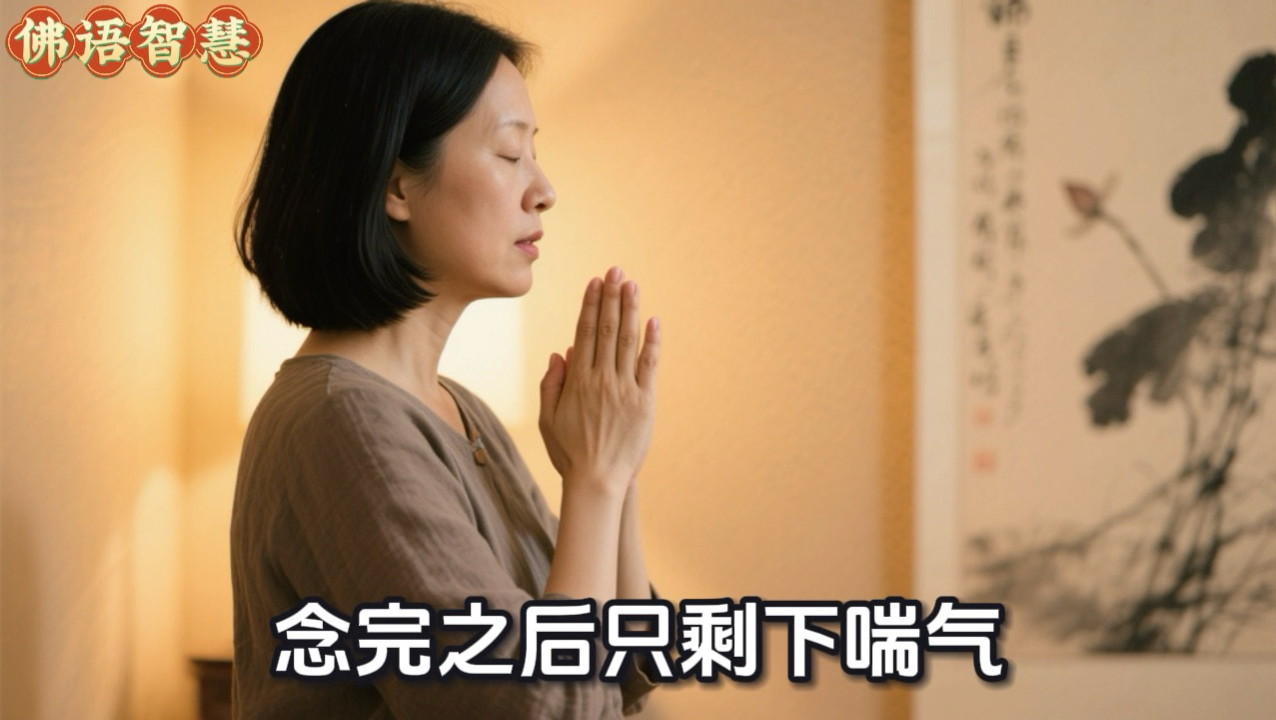 念佛该出声还是默念？九成九的人搞错了，差一个方法效果天差地远