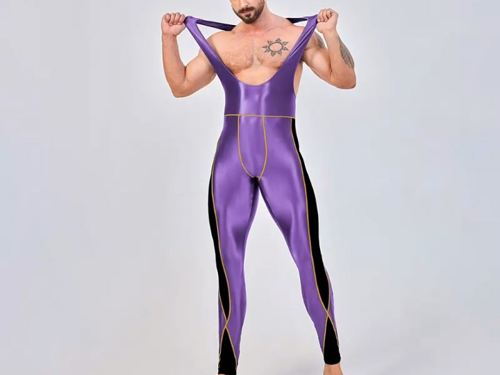 The new men's strappy riding nine-minute pants wrestling suit is here, showing off your abs, it's simply a must-have item for every man! #showoffs #fitnesswear #riding #riding vlogs