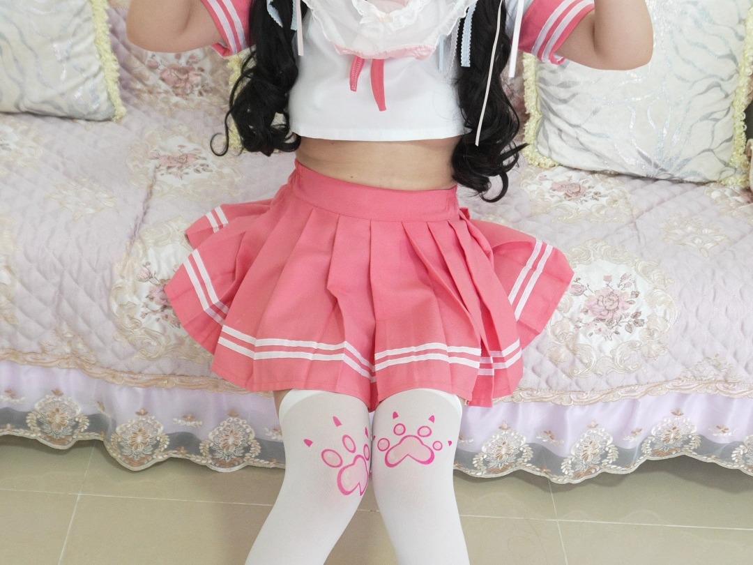 Astolfo Pink JK Sailor Suit COS