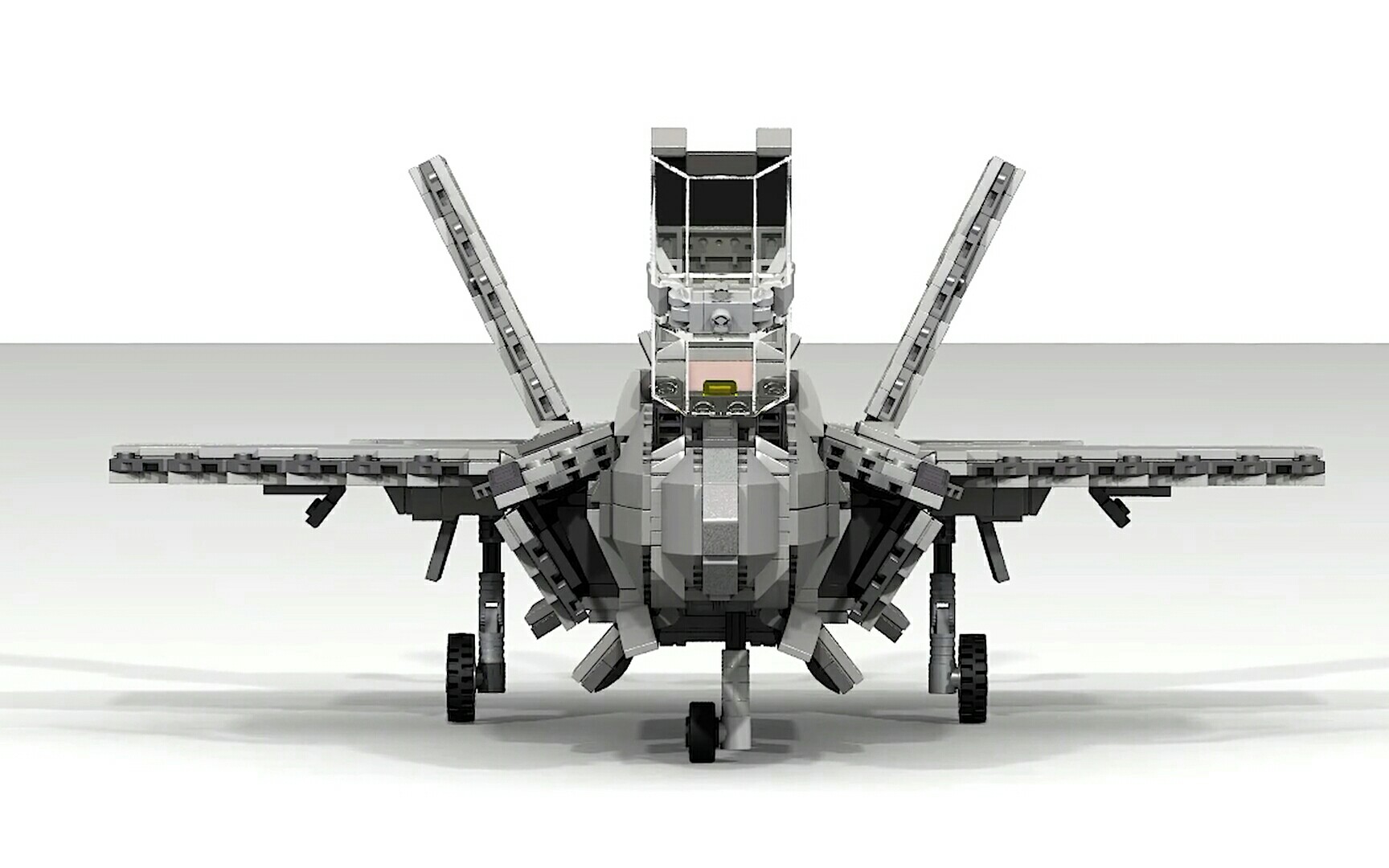 LEGO 美国联合攻击战斗机F-35B （Joint Strike Fighter）MOC 搭建图纸 