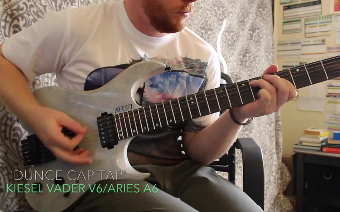 kiesel guitars - wes thrailkill - -dunce cap tap