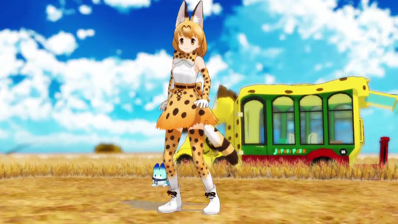 【mmd兽娘动物园】薮猫酱 猫耳开关