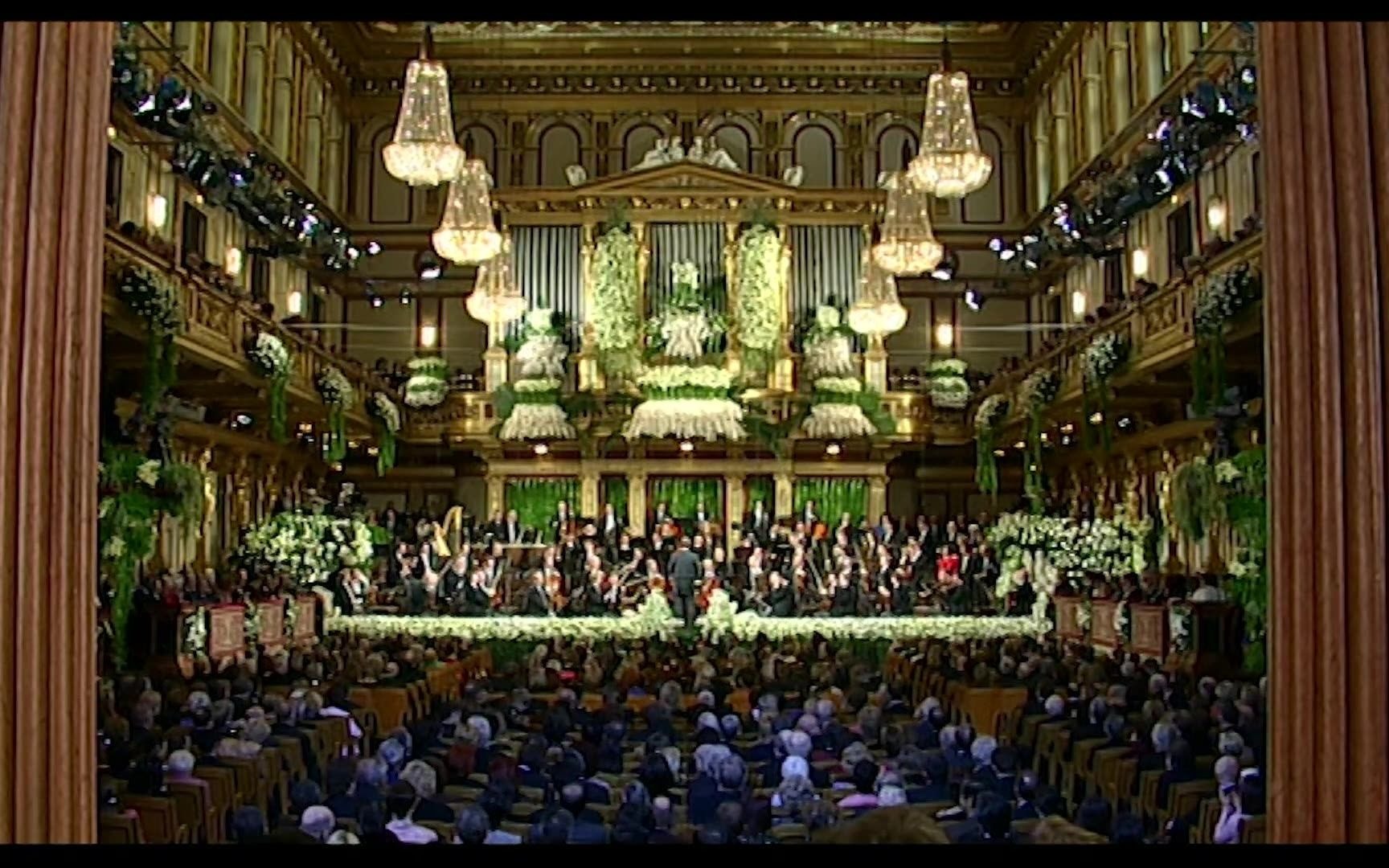 【高清】【重制】2003年维也纳新年音乐会 指挥 哈农库特
