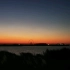 后官湖的日落