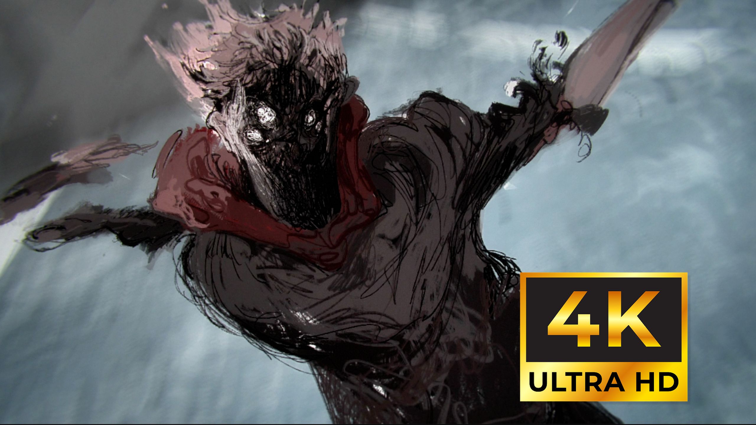 【咒术回战第二季BD纯享】宿傩VS魔虚罗 这一幕的宿傩简直就是恶魔！