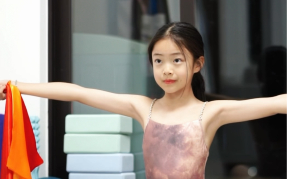 真的好爱看我女儿练舞啊～