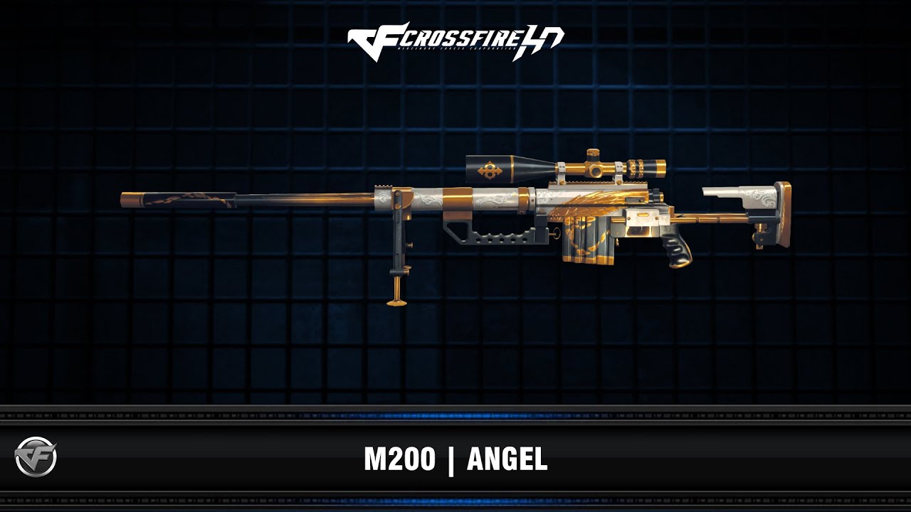 CFHD皮肤展示：M200 神罚天使 M200 _ Angel