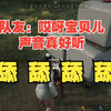 队友：哎呀宝贝儿声音真好听！舔舔舔舔！我：啊？_绝地求生