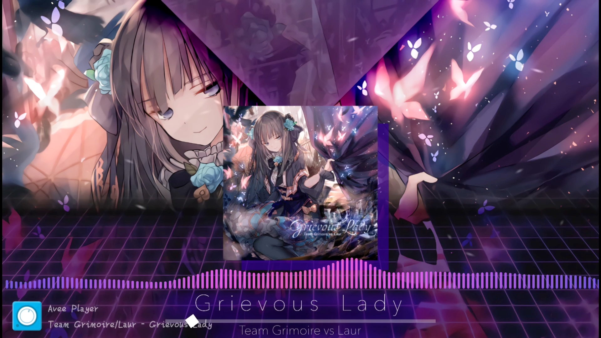 「Arcaea」《Grievous Lady》Team Grimoire vs Laur（音频可视化）