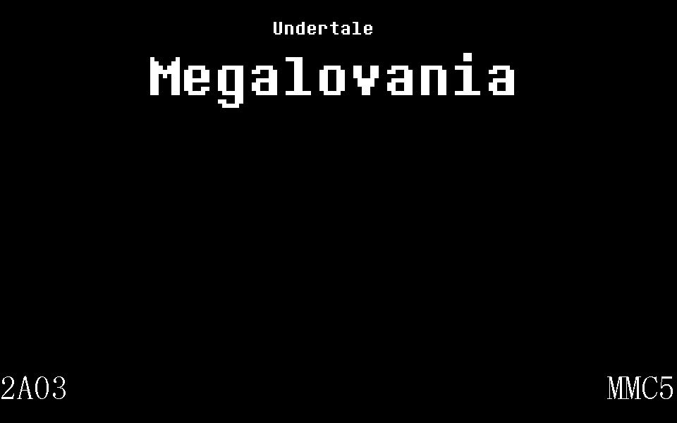 [8-bit]Megalovania