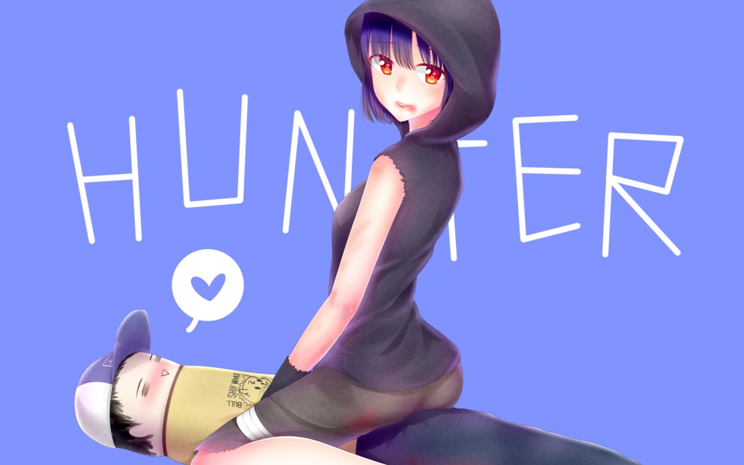 幼儿园板绘求生之路hunter娘化