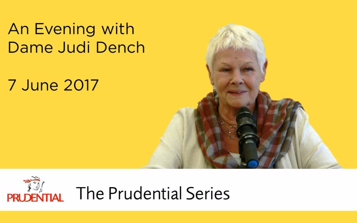 北大教授邓永锵爵士采访朱迪丹奇 an evening with dame judi dench