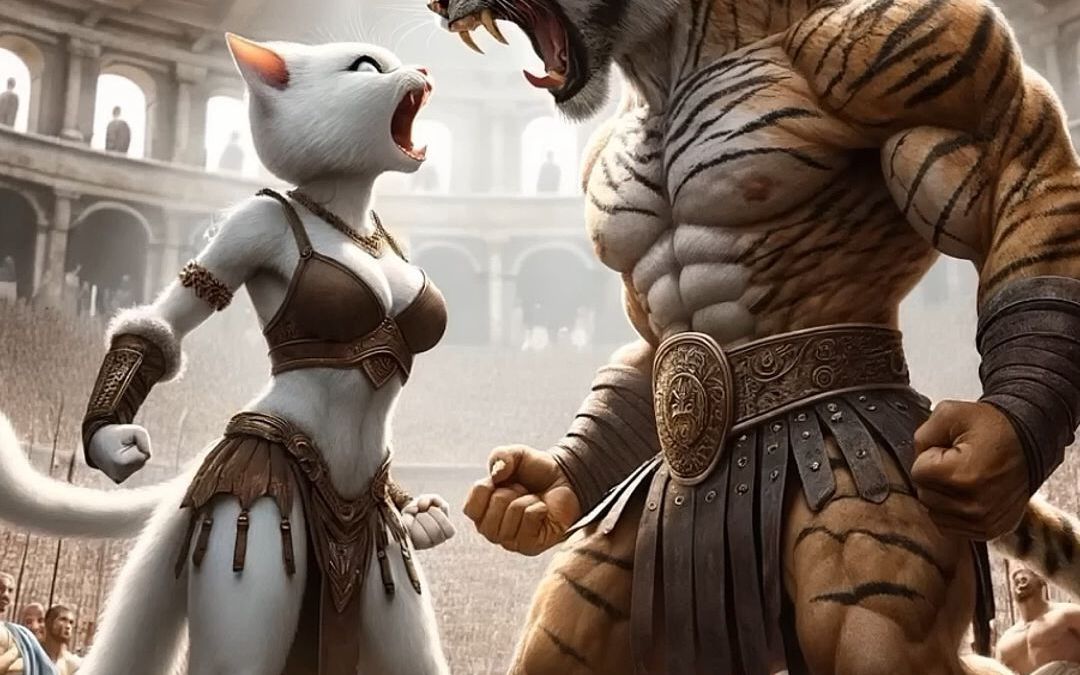 古罗马斗兽场的猫科动物大内斗，谁能获胜？