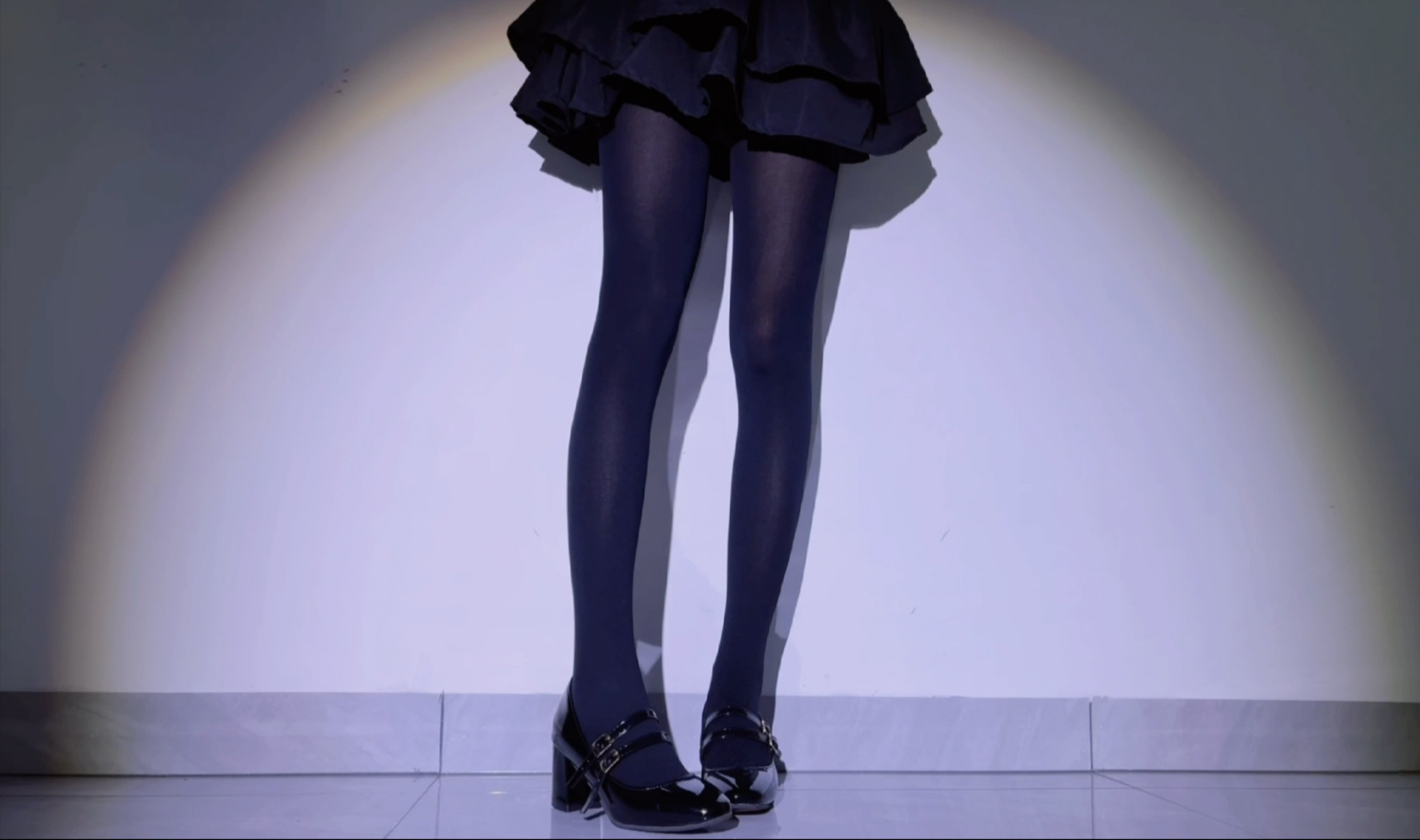 玛丽珍鞋加厚黑是种感觉