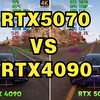 RTX 5070 vs RTX 4090 -- 游戏测试 -- 英伟达又撒谎耍猴