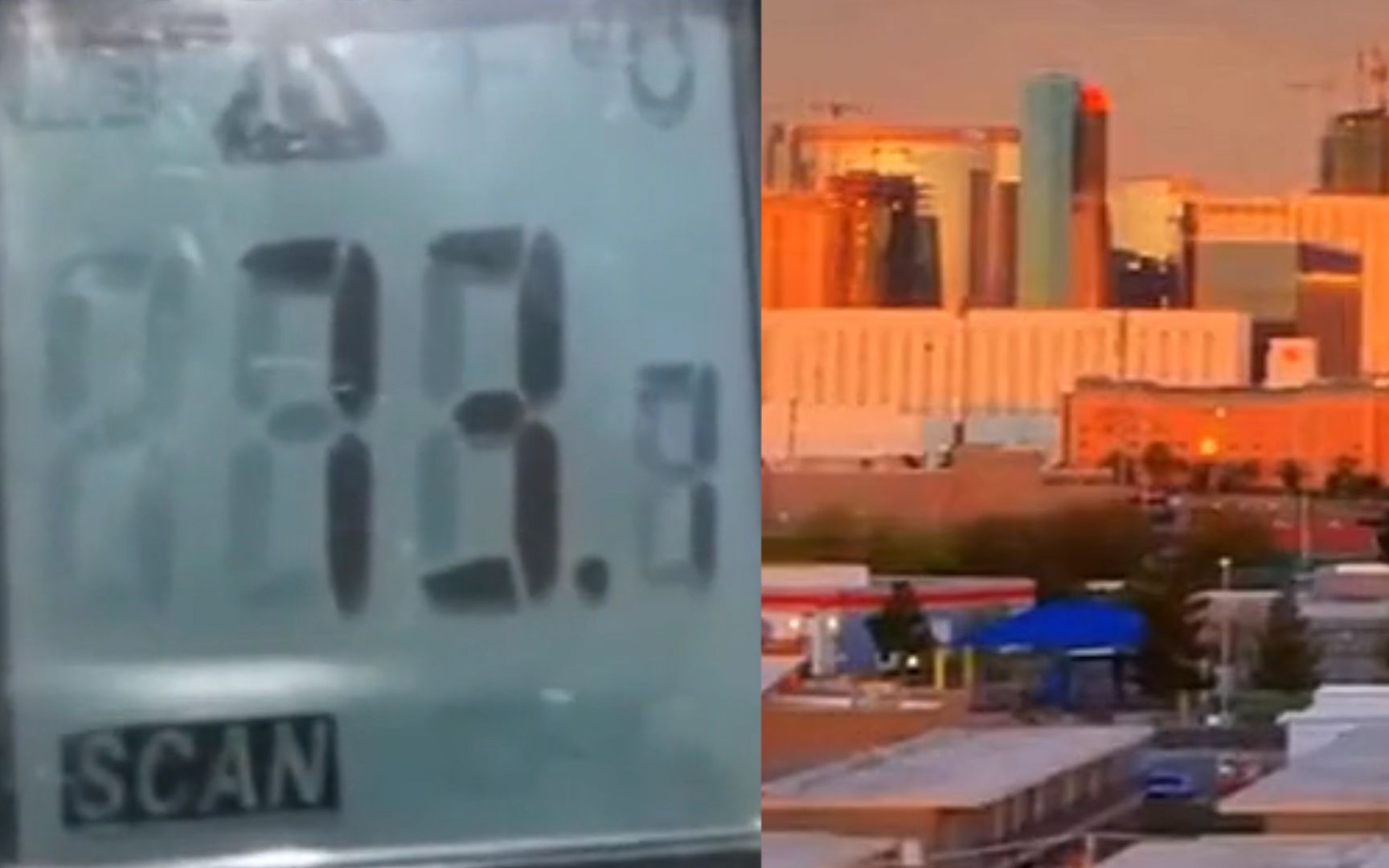 科威特现73度高温天气，汽车外壳融化街上空无一人，现场画面曝光
