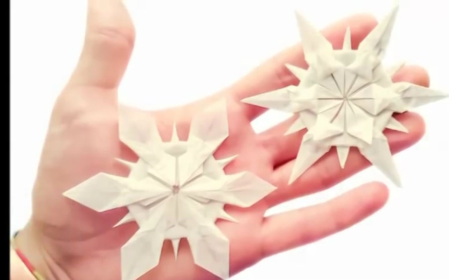折纸-雪花 Origami Snowflake (Riccardo Foschi)视频在线观看_ 放肆吧