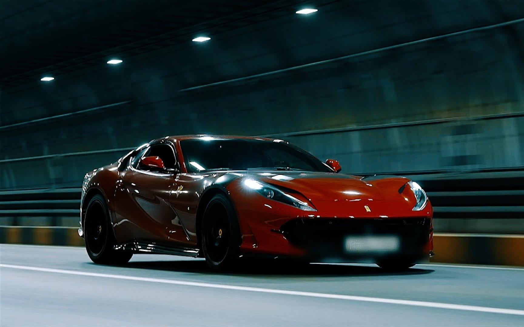 【4K】Ferrari 812 Superfast - Gintani全段排气