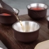 竹报平安—紫砂镶银茶具