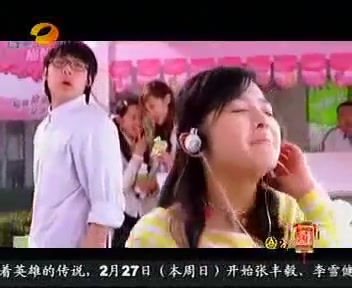 青春无敌张含韵代言蒙牛酸酸乳