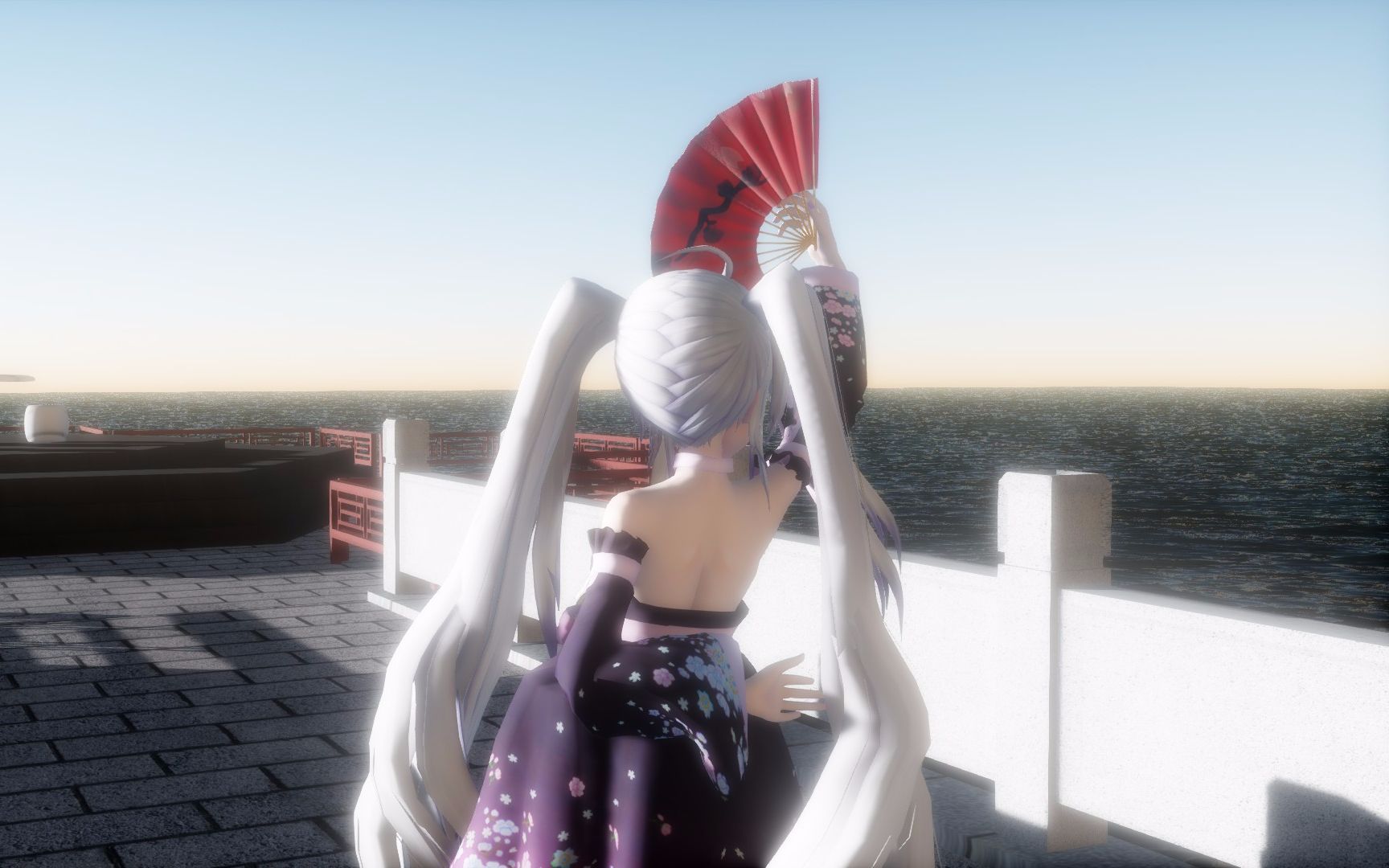 【1080/超清mmd】唯美古风弱音 寄明月