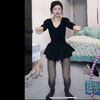 轻熟女体力主播黑色丝袜美腿惩罚——某音观察直播录屏