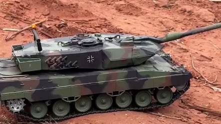 恒龙坦克豹2a6避震欣赏