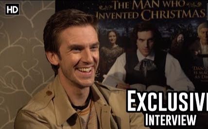 dan stevens - the man who invented christmas exclusive interview