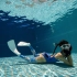 【水中过膝袜】01 潜水长妹摄X脑洞教练的国产版咸涩自由潜