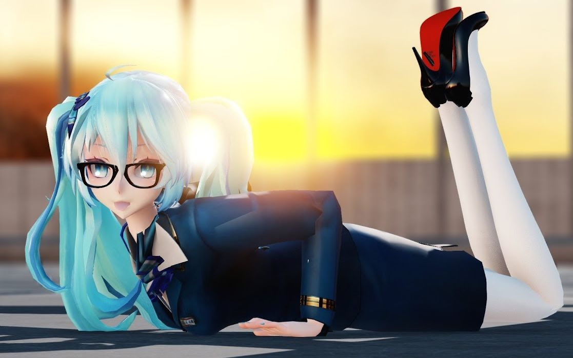 [MMD] BON APPETIT [TDA Air Hostess Miku ]哔哩哔哩bilibili