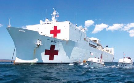 【美国海军仁慈号】10分钟看世界最大医院船（Youtube）