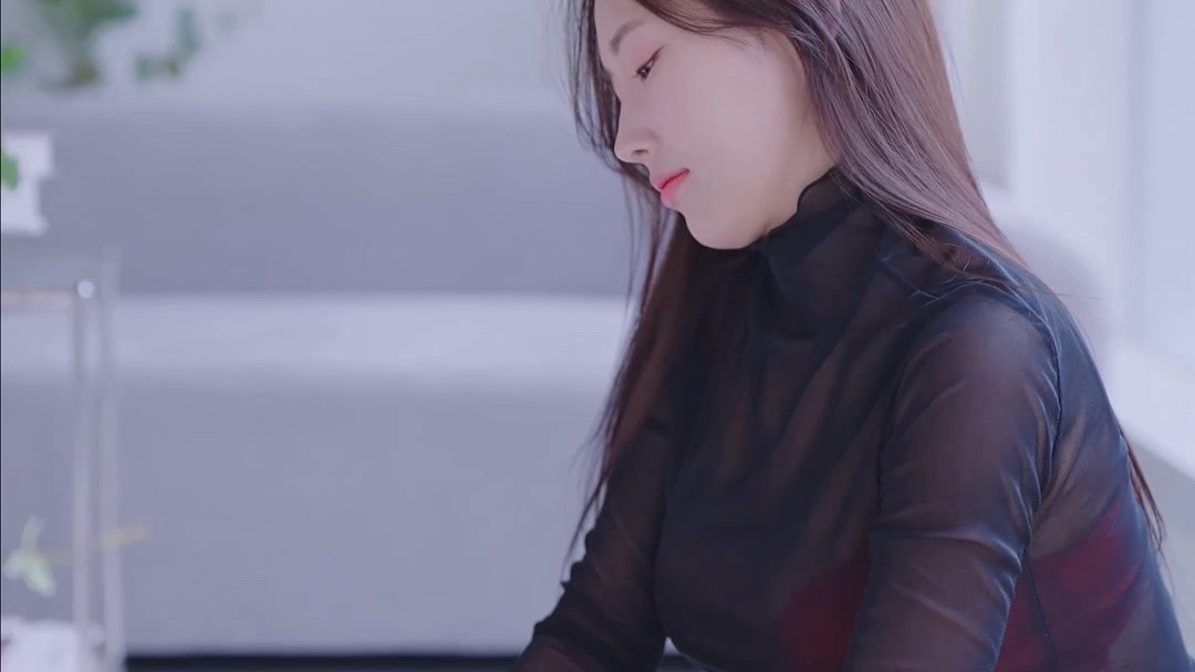 A white wrap skirt with a black silk blouse is a perfect match!