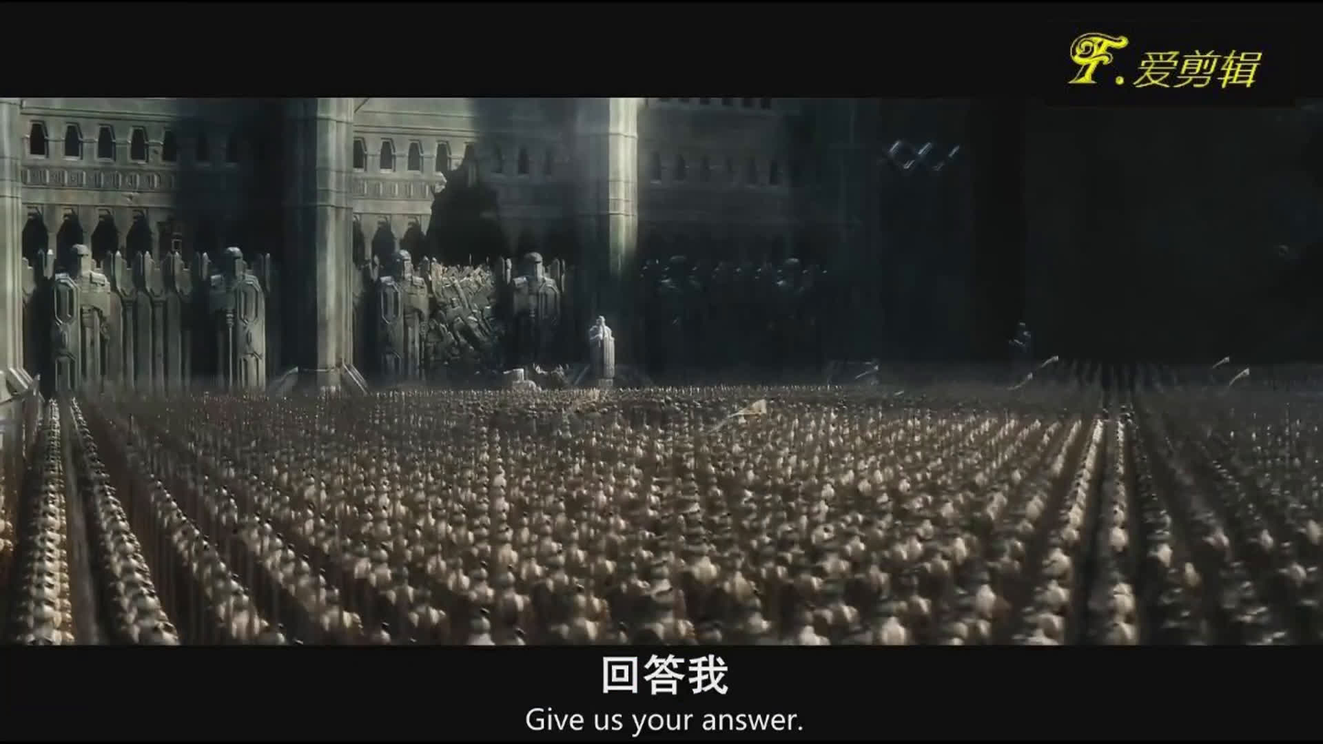 【大f视频】电影剪辑01-霍比特人五军之战被删减部分(矮人vs精灵)超清