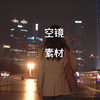 4K夜景城市人物人流行走穿梭车流交通街道夜市延时航拍短视频素材