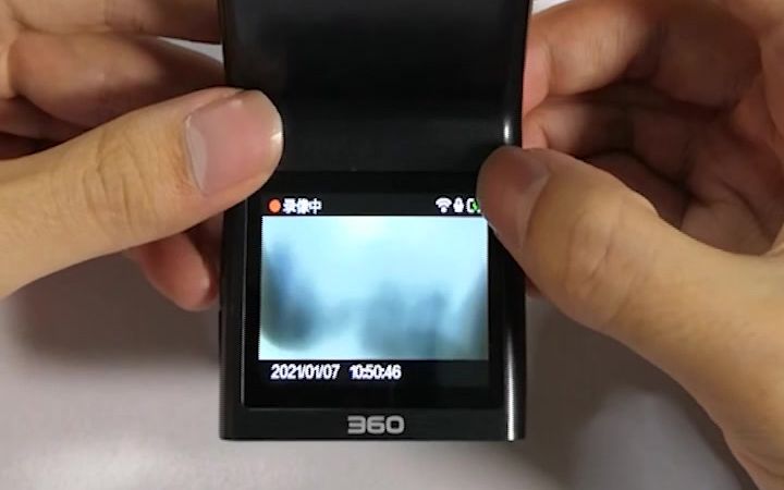 360行车记录仪G300操作视频