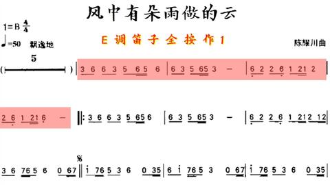 良宵动态曲谱笛子_二胡良宵曲谱(3)