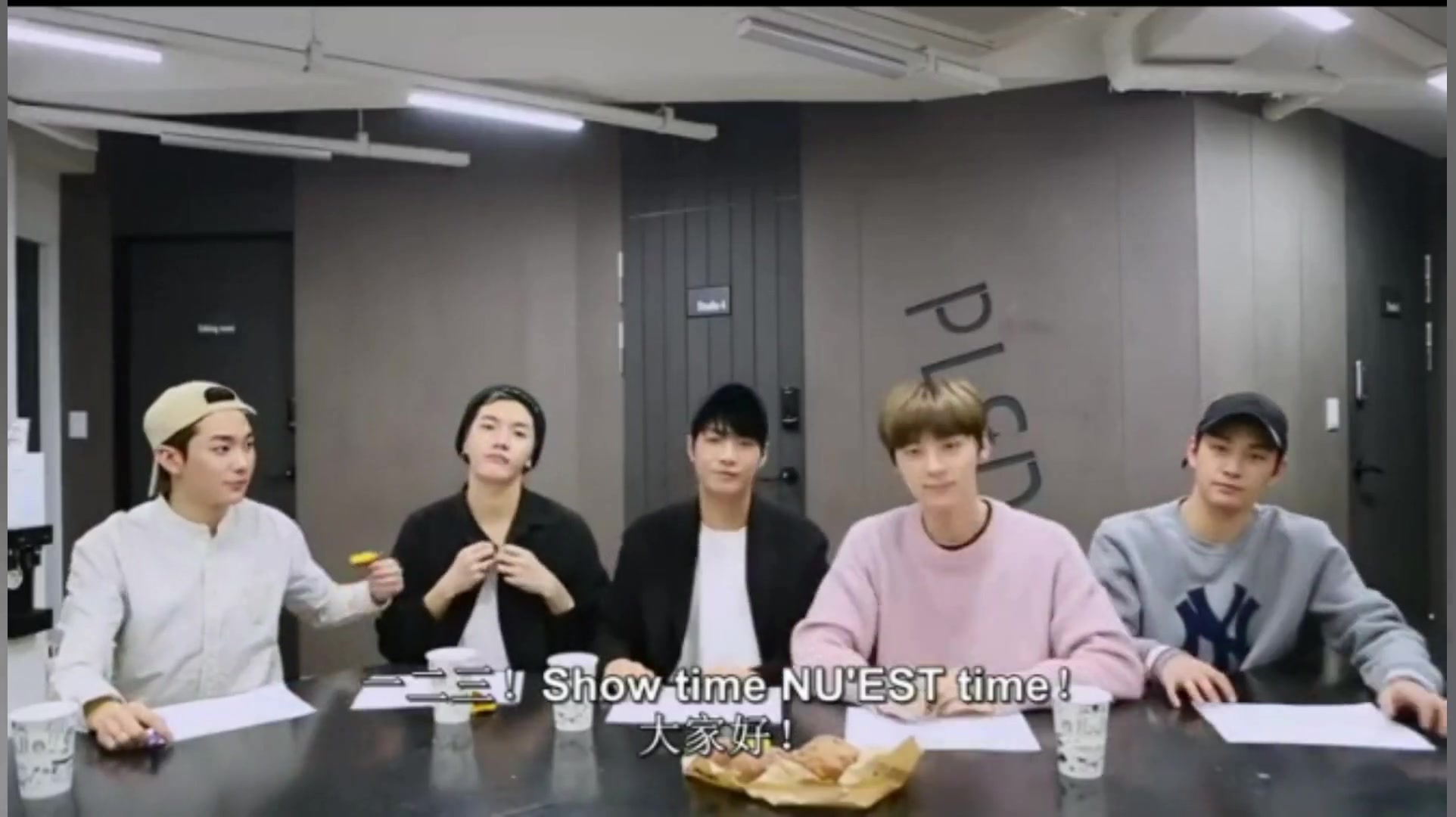 show time, nuest time urban electro band 我们是nuest(催泪)