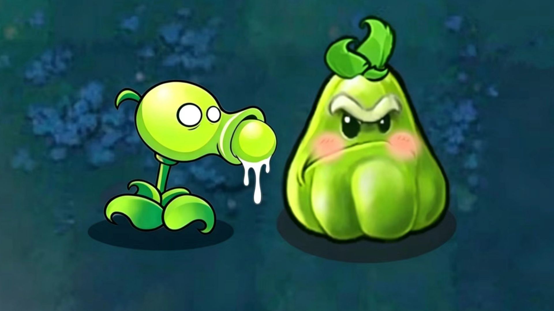 在窝瓜体内注入大量豌豆！