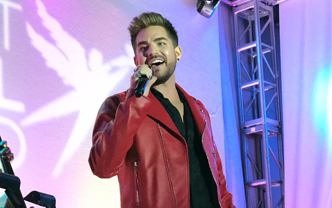 adamlambert中国好声音,adamlambert adamlambert官方2017819adam参加projectangelfood致敬georgemichael