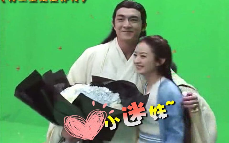 赵丽颖搭档林更新主演特工皇妃楚乔传片场真是太有爱了