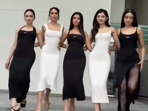 中国小姐赵娜小礼服艳压群芳