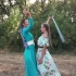 阿斯特拉罕汗国 哥萨克妇女村 - 母女（疑似）恰西卡马刀舞