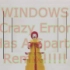 (Epic Visual) Windows Crazy Error Has A Sparta Remix