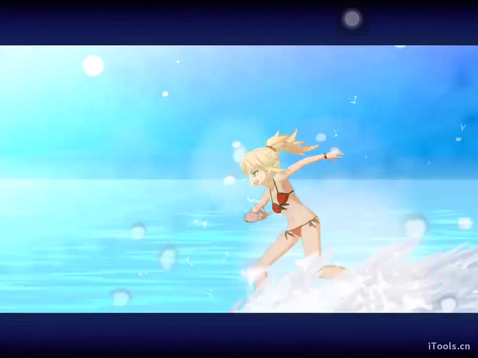 【fgo】yahoo~泳装小莫三回合连发清本,棉被看了会流泪