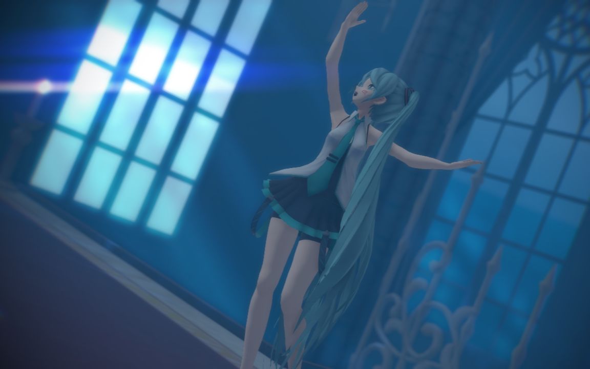 【初音/mmd】last night good night_mmd·3d_动画_bilibili_哔哩哔哩