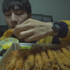韩国吃播奔驰小哥ASMR系列哦 油炸脆皮虾