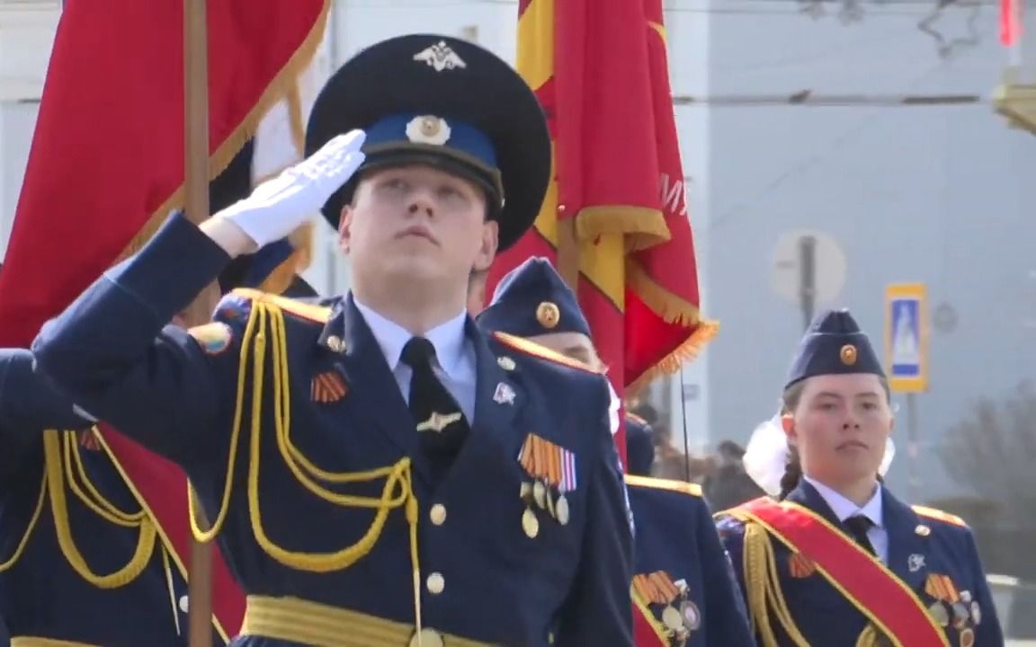 2023年5月9日俄罗斯庆祝卫国战争胜利78周年胜利日阅兵式——赤塔（完整版）