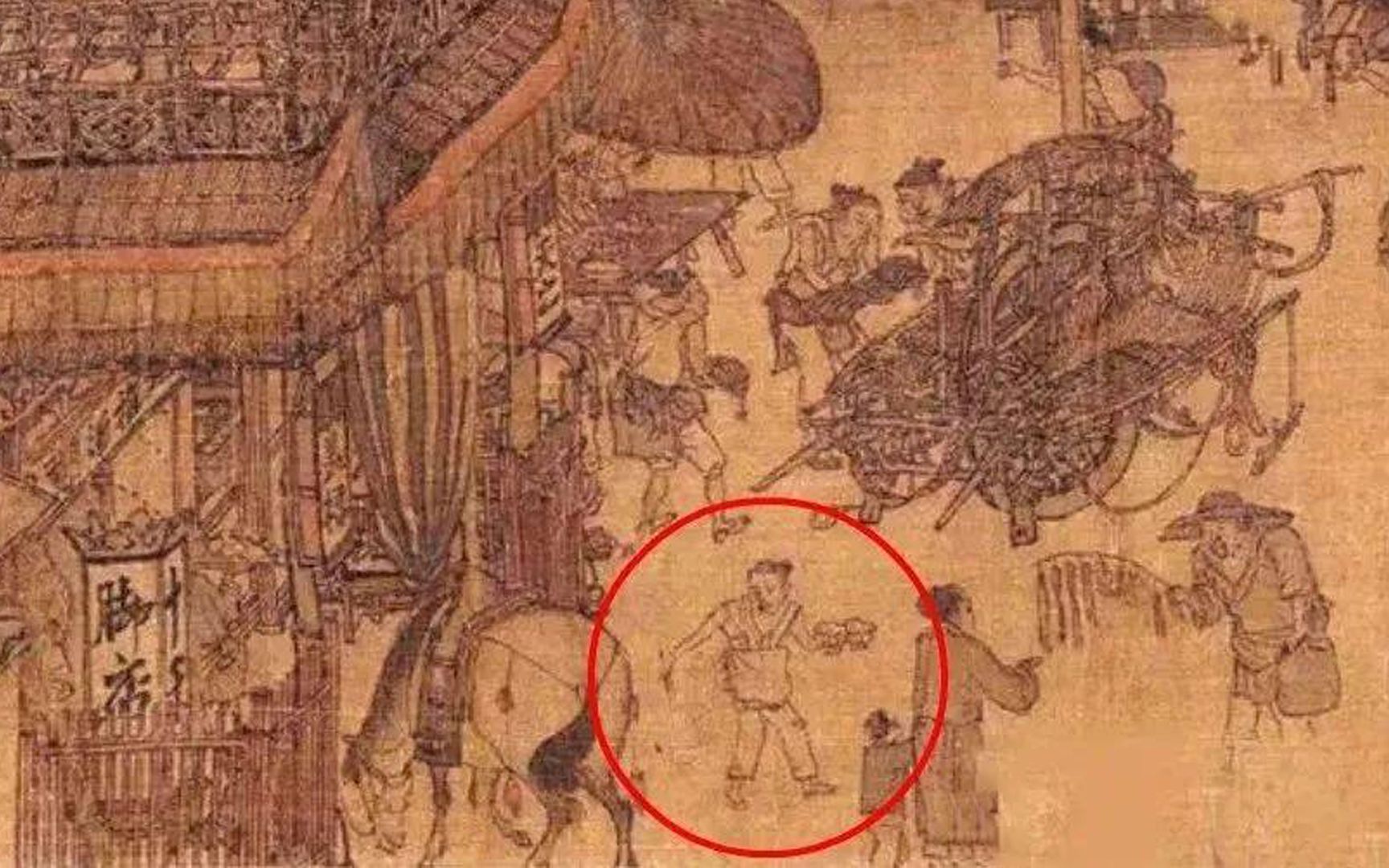 《清明上河图》藏着外卖小哥？